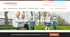 Desktop Screenshot of antoniusziekenhuis.nl