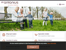 Tablet Screenshot of antoniusziekenhuis.nl